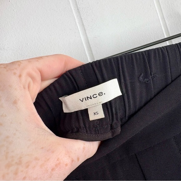 Vince Women’s Stove Pipe Pull-On Pant in Black Size XS Classic Work Trouser Pant - Picture 6 of 9